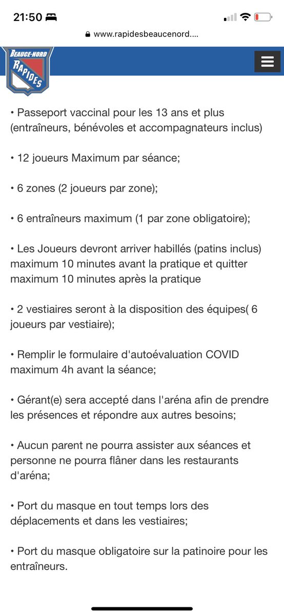NickGrenier82's tweet photo. @EnricoCiccone @PierrePag Deux sports, dans un aréna 2 glaces, d’un bord 12 peuvent pratiquer et de l’autre 6… Faut que ça arrête de rire du monde! https://t.co/Ea7DLqssxx