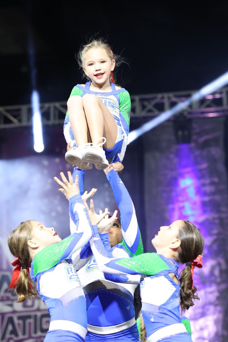 Mint_Rays's tweet photo. The swirl girls can hardly wait to get back to practice and start preparing for @CHEERSPORTCorp !! 💜 https://t.co/9YqzMu2Q8W