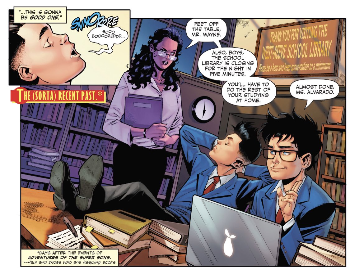 Bring10JonBack's tweet photo. @BRIANMBENDIS Actually you ruined a childhood.His name was #JonKent. He was 10 when you sent him to future, imprisoned, tortured &amp; aged him up while he had to say goodbye to parents &amp; friend Damian. No good story came from it. All cause you didn't want him to do chores,homework &amp; playing games https://t.co/xjv1udvNmd