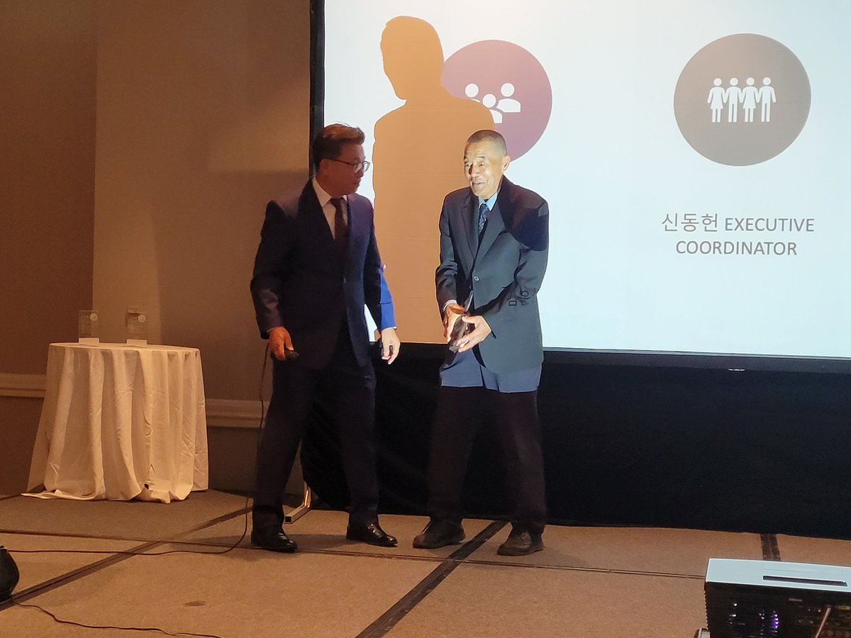 Thank you <a href="/koreanchamber/">GDKACC</a> for hosting us this evening board meeting  reception. 
Our own <a href="/DPDCA/">DPDCommunityAffairs</a> Eunsup  Kim was recognized for his civic achievement  in the Korean Community. Big Welcome to newly promoted Major <a href="/LeroyQuigg/">Leroy Quigg</a>  to the family. <a href="/DPDChiefGarcia/">Eddie Garcia</a> <a href="/DPDMartinez/">Albert Martinez</a> @AShawDPD