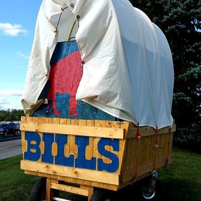 buffalowagon's tweet photo. Our original account was hacked by someone in Saudi Arabia. Please follow us here funny commentary and subpar photography.

#BillsMafia #RedPintoTailgate #HammersLot https://t.co/Ez23ZZ5cDa
