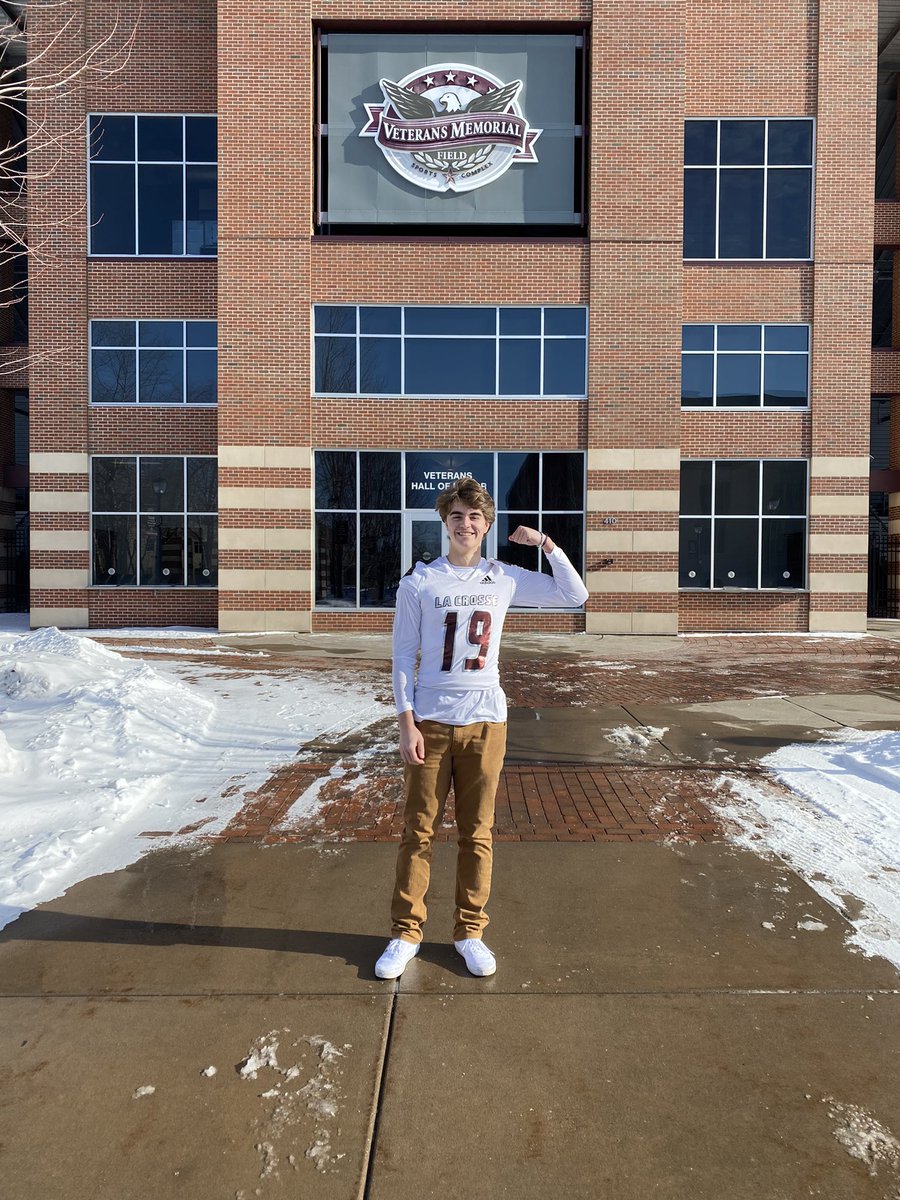 A big thanks to <a href="/UWLEagleFB/">UW-La Crosse Football</a> for having me out on a visit this past weekend. #TheExperience 
@CoachMacUWL @UWLCoachJanus