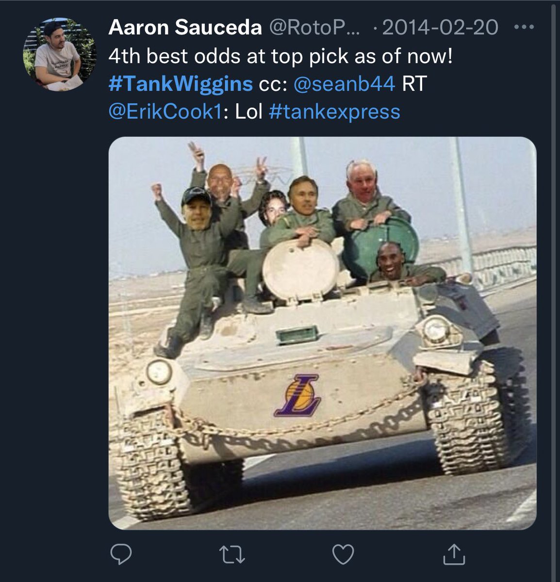HR_6IX's tweet photo. #TankForWiggins was a crazy ass time on this app. https://t.co/xUU6bq0ogK