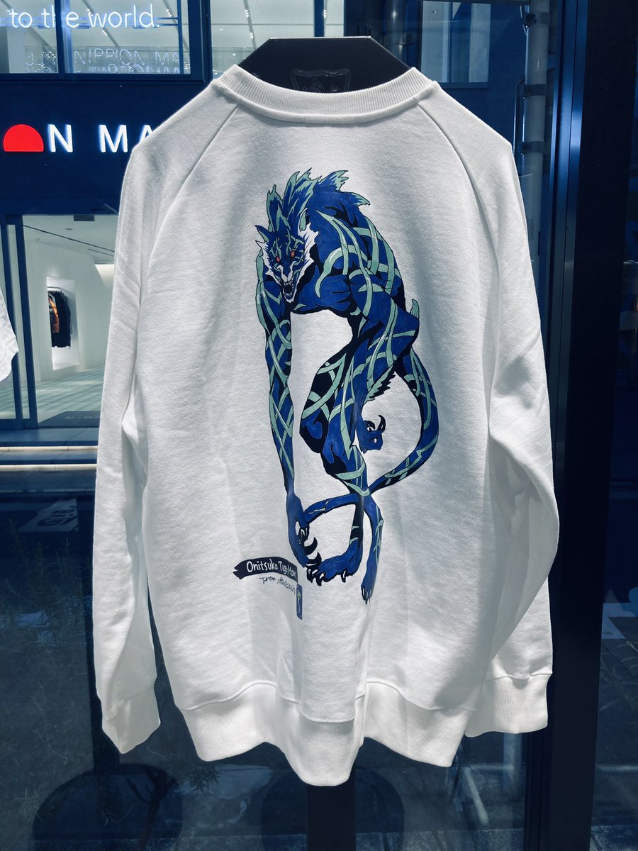 オニツカタイガーマンTシャツとスウェット発売中❗️ ※オンライン
