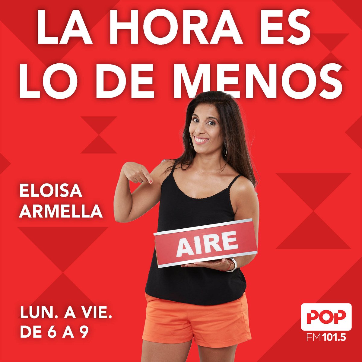 <a href="/Eloisita82/">Eloisa Armella</a> te despierta de 6 a 9 en #LaHoraEsLoDeMenos 😃 ¿Ya te levantaste?