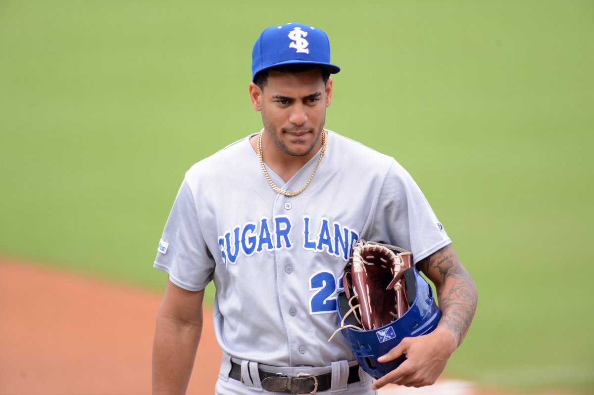 MLBONFOX's tweet photo. The Houston Astros Triple-A affiliate in Sugar Land will change their name from the Skeeters to the Space Cowboys, per @MarkBermanFox26 https://t.co/rxjHA4CLtS