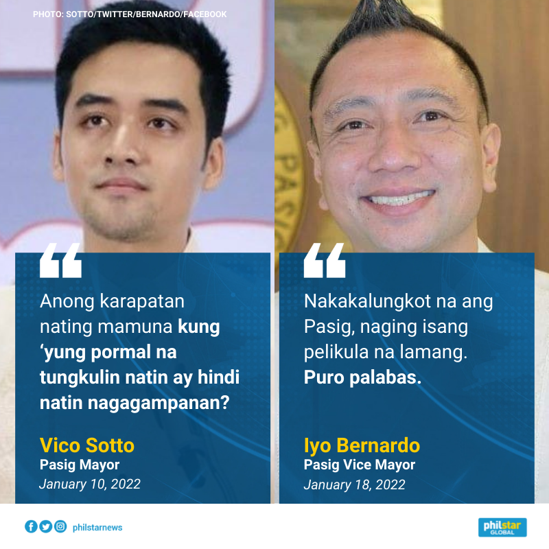 PhilstarNews's tweet photo. ‘PURO PALABAS’

Pasig City Vice Mayor Iyo Bernardo hits Mayor Vico Sotto for allegedly politicizing and using social media to cover the flaws of his governance in the city. https://t.co/Z0E52xCoEm