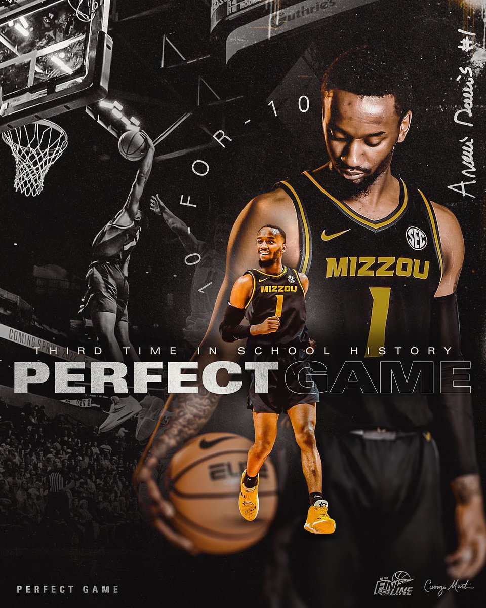MizzouHoops's tweet photo. he’s like 𝙩𝙝𝙖𝙩. 

First @SEC player to go 10-of-10 and perfect at the line since 2012. https://t.co/Gnngdy67MK