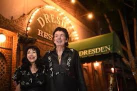 Passionweiss's tweet photo. RIP Marty, whose Marty &amp; Elayne was an essential LA go-to. Campy &amp; eccentric, but always cool. As David Lynch told them "thank you for bringing jazz standards to a new generation." He wanted to make people smile &amp; never failed. Marty could swing. Pour out a little blood and sand. https://t.co/I6MYv7eimn
