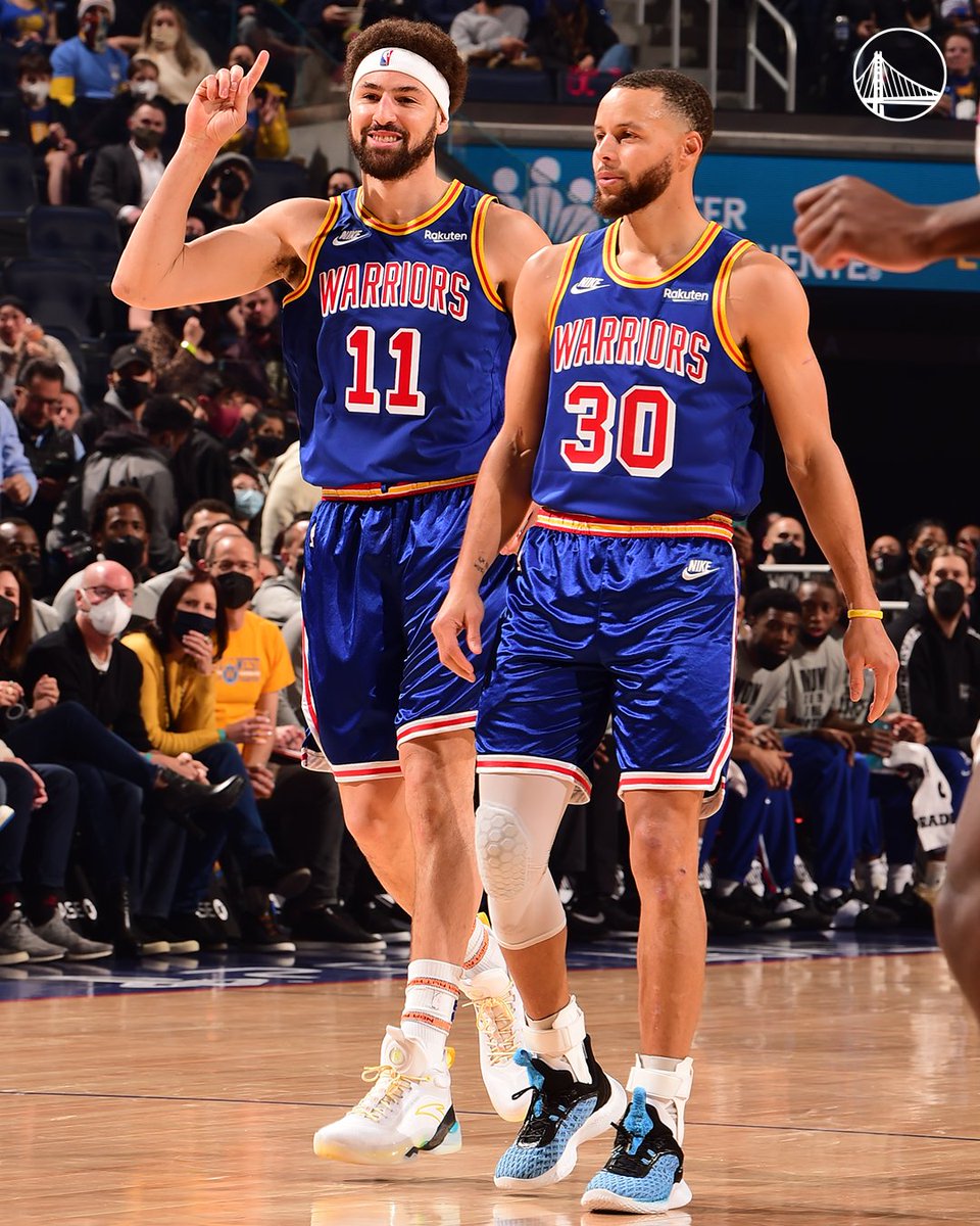 SLAMonline's tweet photo. range brothers. 

(📸: @warriors) https://t.co/UleZpLLrdm