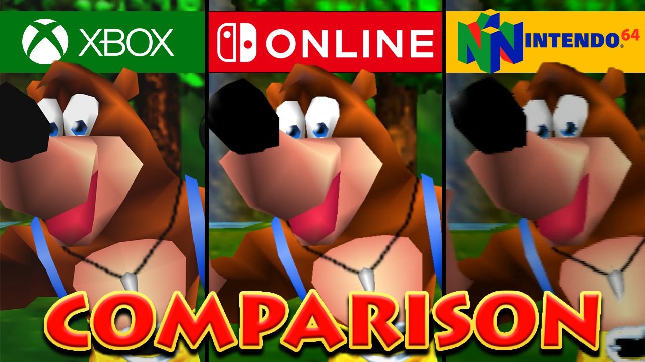 GameXplain on X: How does Banjo-Kazooie look on Switch compared