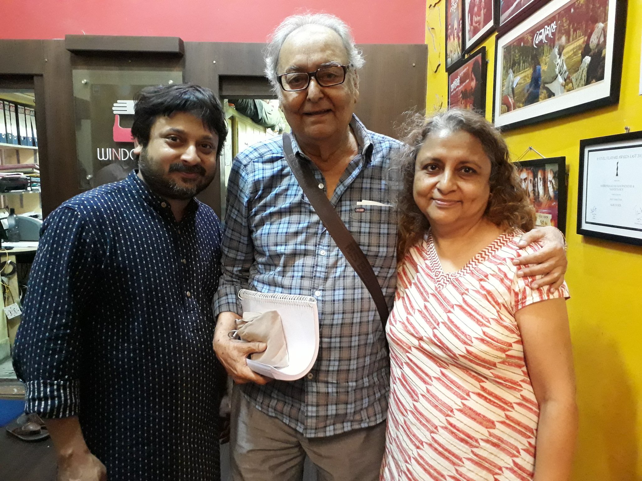                \        \                 Happy Birthday Soumitra Chatterjee. 