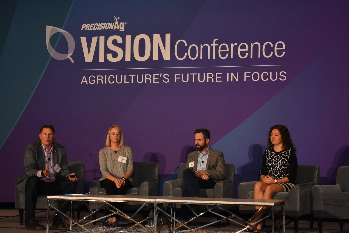 We were pleased to have Rob Trice and Seana Day speak at PrecisonAg Vision with Kris Covey and Anastasia Volkova on “Fixing the Soil Health Tech Stack” @seanahull @RegrowAg @robtrice3 cc:@AgWired @Mixingbowlhub