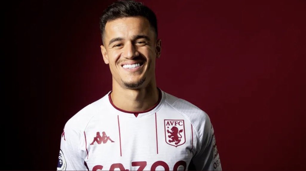 𝗣𝗵𝗶𝗹𝗶𝗽𝗽𝗲 𝗖𝗼𝘂𝘁𝗶𝗻𝗵𝗼 #️⃣2️⃣3️⃣

Home, Away &amp; Third shirts with printing now available! 🇧🇷 

Shop here: aston-villa-store.sjv.io/5bqn3N

#avfc | <a href="/AVFCStore/">AVFC Online Store</a>