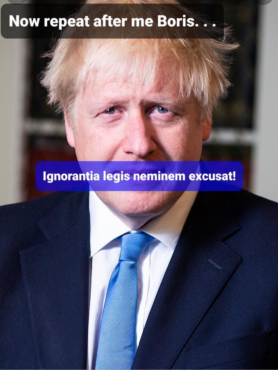 MsHev74's tweet photo. #BorisJohnson #DowningStreet #DowningStreetParties #PrimeMinister #ignorance #ignorantialegisneminemexcusat #ignorantiajurisnonexcusat https://t.co/oiFuNwQnS8