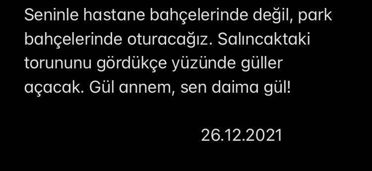 tarihiniarayan's tweet photo. Cennet bahçelerinde görüşmek üzere anneciğim🥀 https://t.co/bUijrWFbXw