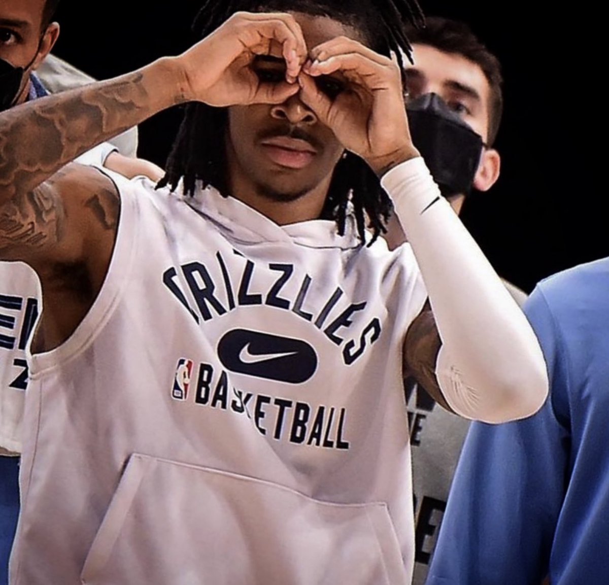 teammorant12's tweet photo. Loyalty. Support. Brotherhood. #MBNO that’s what we looking for. 

RT if you want to see #jamorant in the #nbaallstar game! https://t.co/u6moVKFDtq