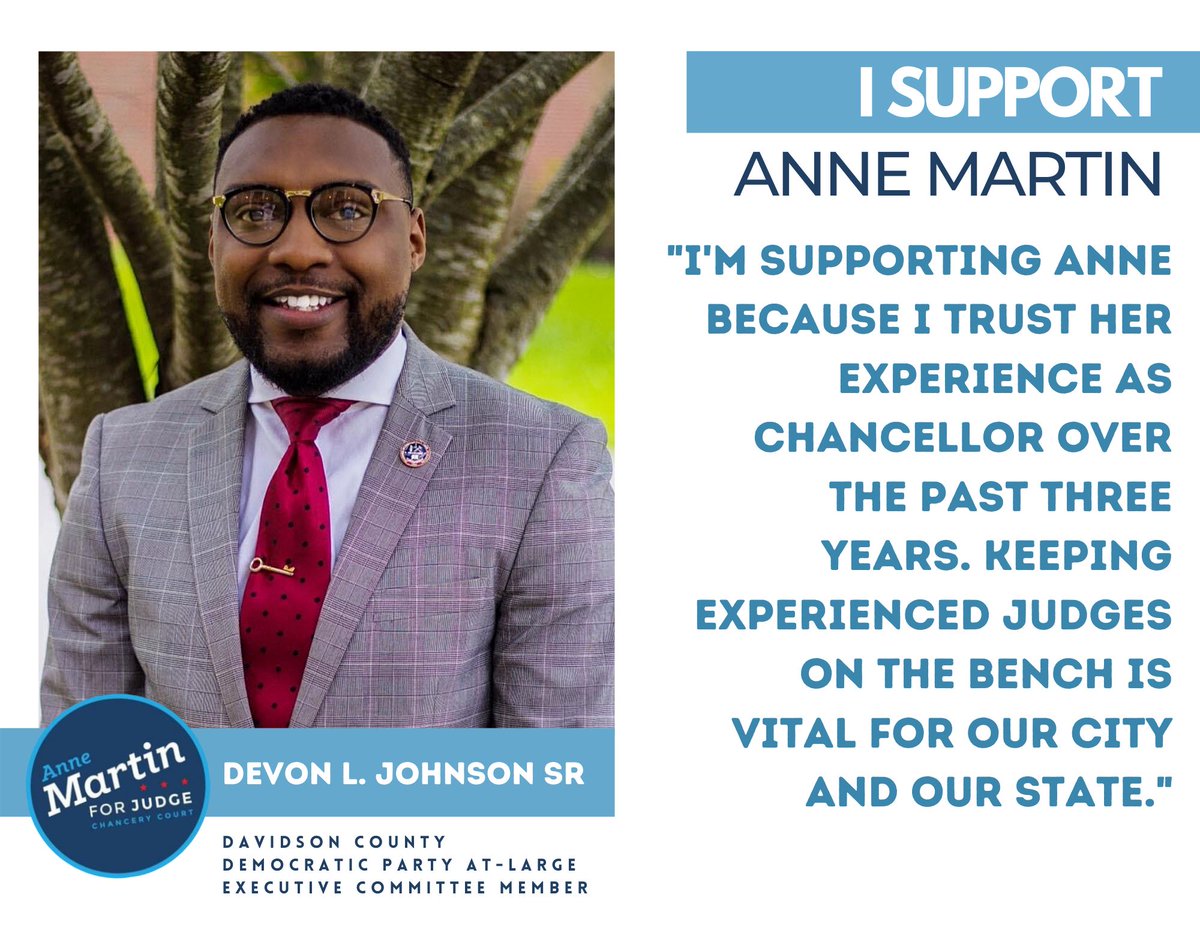 I deeply appreciate your kind words, Devon! Thank you for your endorsement!

#TeamAnne
