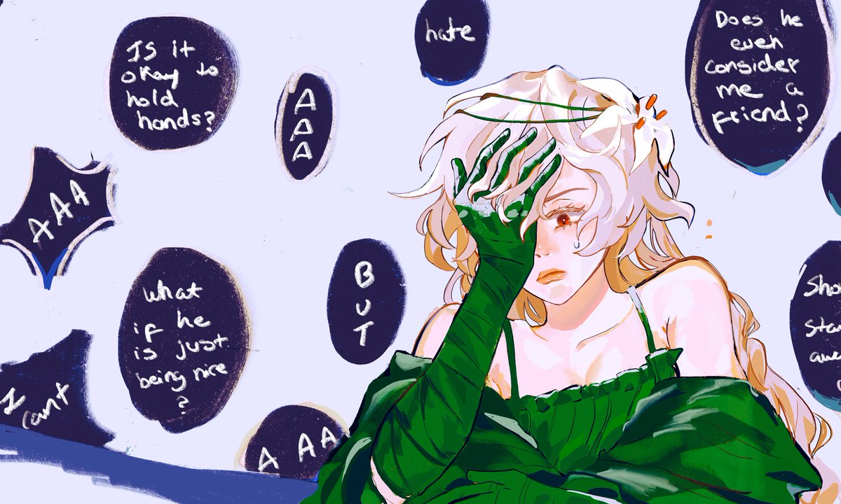 Sleepingnuggets's tweet photo. Overthinker and Over-affectionate!!!

#cookierun #purevanillacookie #cookierunkingdom #whitelilycookie https://t.co/stmq1kf8de