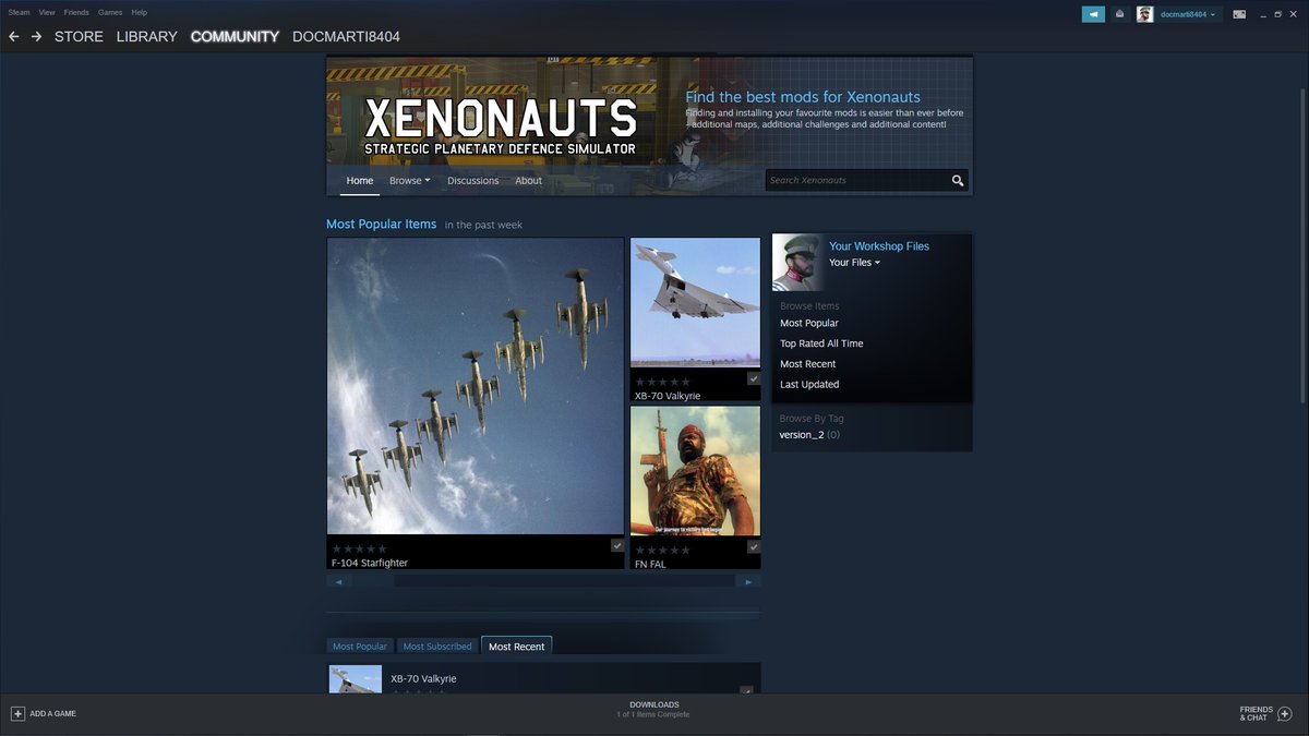 DocMartin_ez's tweet photo. So all three of my mods for #xenonauts made it to the most popular this week. A good start to 2022. https://t.co/lkEin61yYK