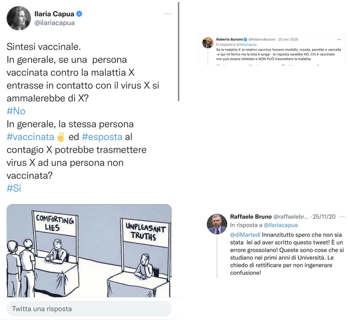 alexfenice's tweet photo. … NON PUÒ…. Per non ingenerare confusione…
Forse “i primi anni di Università” eravate distratti… .
Avete poi “rettificato”?
Avete chiesto scusa, voi 2 e altri, alla Prof.ssa @ilariacapua?
Rivoluzionaria dal sorriso contagioso.
#RoseQuadrate🌹 https://t.co/fF8nef0N7A
