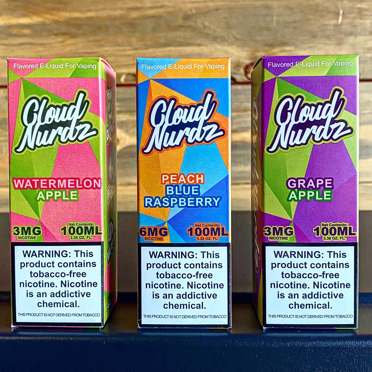 VVVapes's tweet photo. Cloud Nurdz
.
.
.
#vape #vapenation #vapehard #vicsviciousvapes #viciousfam #vapestyle #vapestyles #hardcorevaping #subohm #subohmlife #calivapes #calivapors #girlswhovape #guyswhovape #trashtheash 
Warning this product contains nicotine nicotine is a addictive chemical https://t.co/zZDe5fOqV0