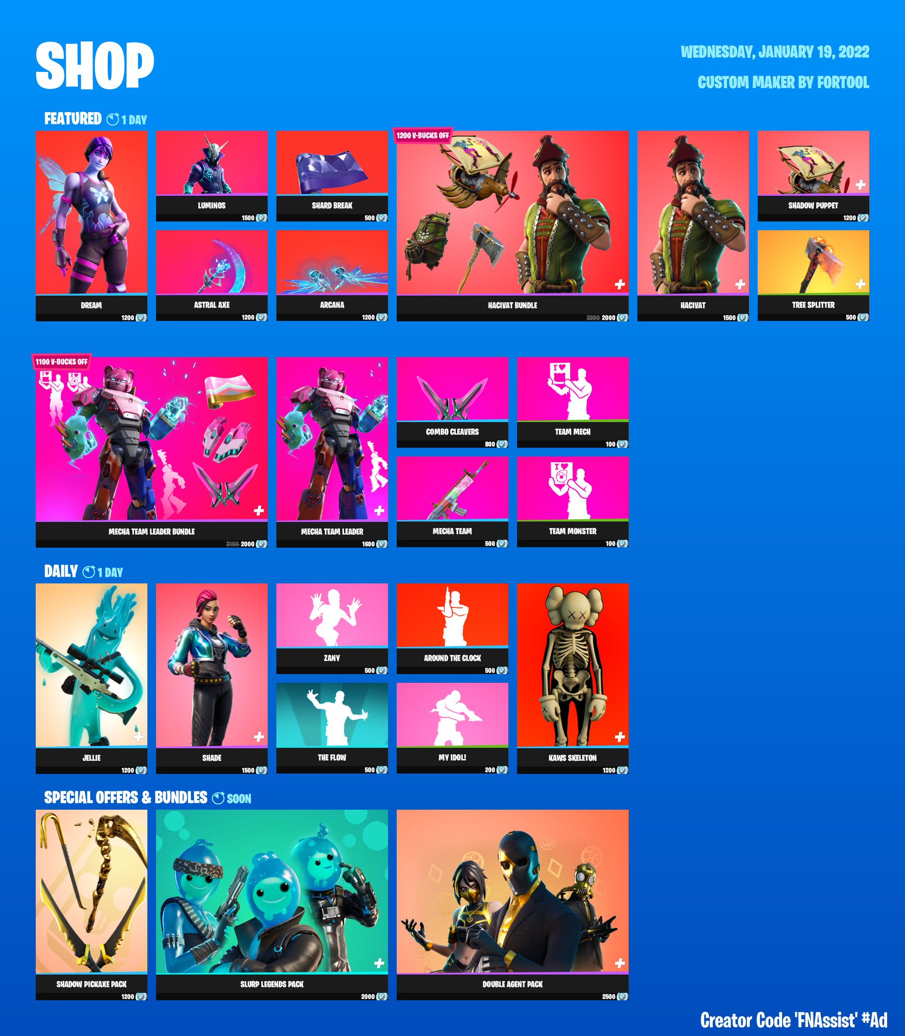 FNAssist on X: #FortniteOG Item Shop for today! (15/11/23) Use Creator Code  'FNAssist' to help support me! #EpicPartner 💙  / X