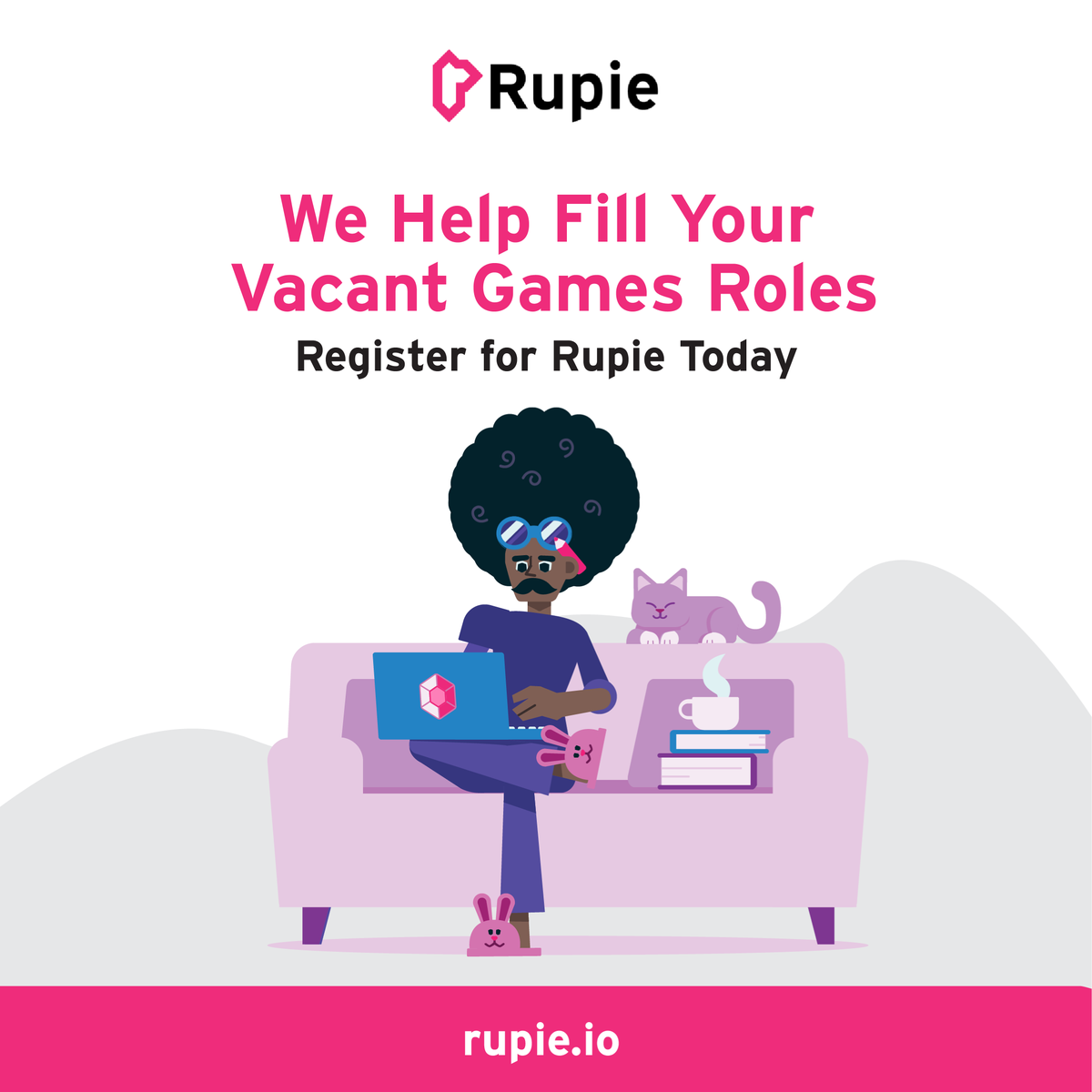 Save recruitment time &amp; money with Rupie! Chat with games industry professionals that match what your specific requirements are.

Start sourcing top video game talent today! rupie.io/studio/beacons 
.
 .
 .
#gamesindustry #gamingjobs #hiregamedeveloper