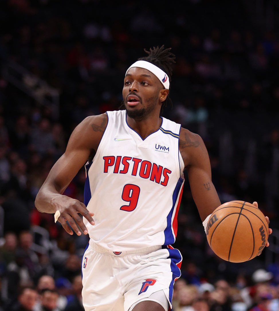 TheDunkCentral's tweet photo. Jerami Grant has ‘little interest’ in joining a team where he doesn't feature as a primary offensive option, per @JakeLFischer 

Grant also would like to sign an extension in ‘the ballpark of four years, $112 million’ this offseason https://t.co/6cTTjwVi6t