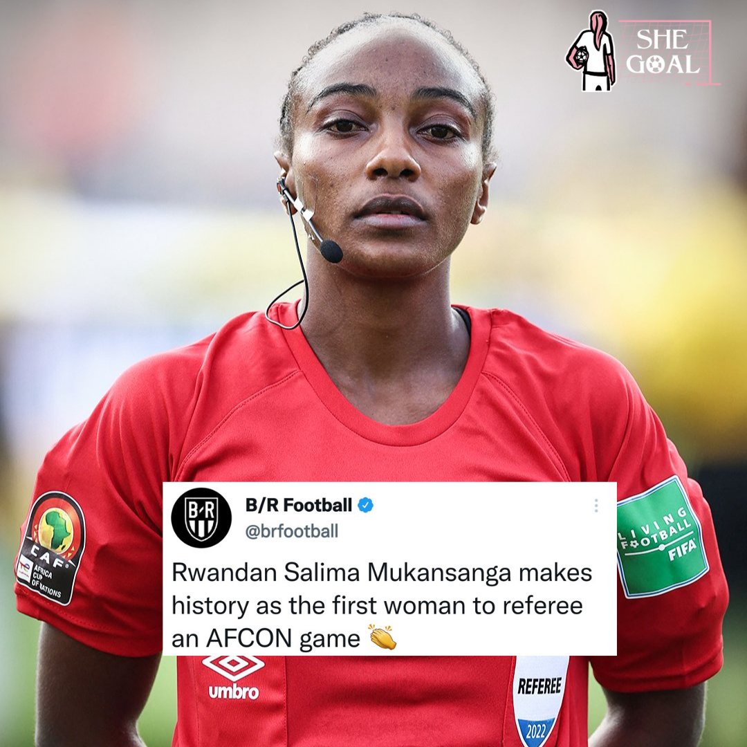 theshegoal's tweet photo. She is a #GoalGirl. She did it.
#shegoal #beagirlwithgoals #soccergirl #shegoalinitiative #womeninsports #womensfootball #AFCON2021 https://t.co/vw5QR5tdi1