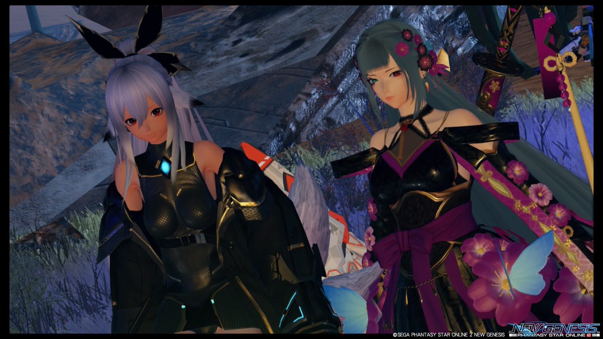 Rinka_1014_'s tweet photo. 今年初のメンテSS( 。∀ ﾟ).｡இ
①狐珀さんと壁画
②チャット中の狐珀さんを盗撮
③壁画前でパシャリ
④YouTubeのサムネ
#NGS #Ship7   #メンテの日なのでSS貼る  #まだ見ぬアークスと繋がりたい  #PSO2NGS_SS https://t.co/LQoZt2AzX4