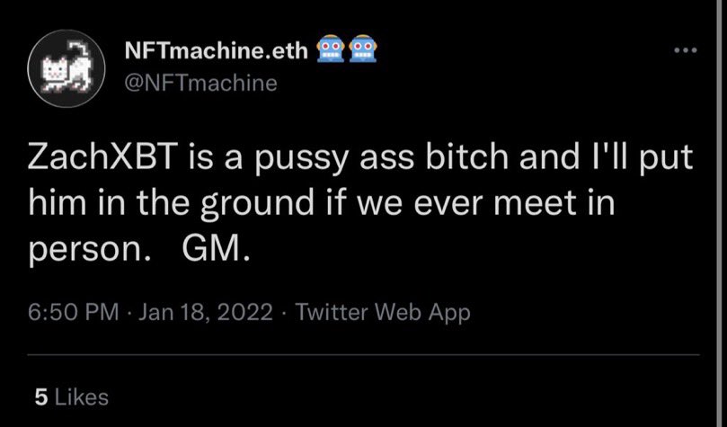 ZachXBT tweet media