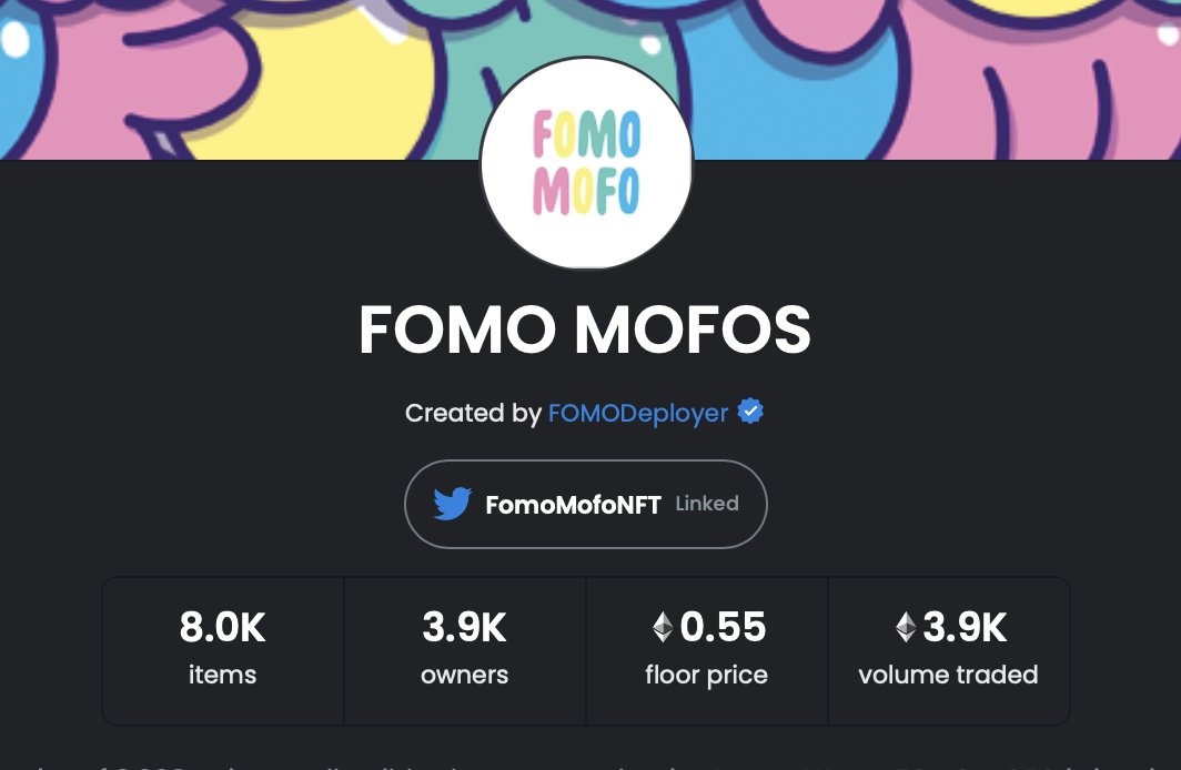 PmachWeb3's tweet photo. When a project is holding above pre-reveal price following reveal, you know it's about to be good. Strap on #Fomies, we're off to the moon in due course. @FomoMofoNFT #Fomiefollowfomie https://t.co/60EqYRMqJd