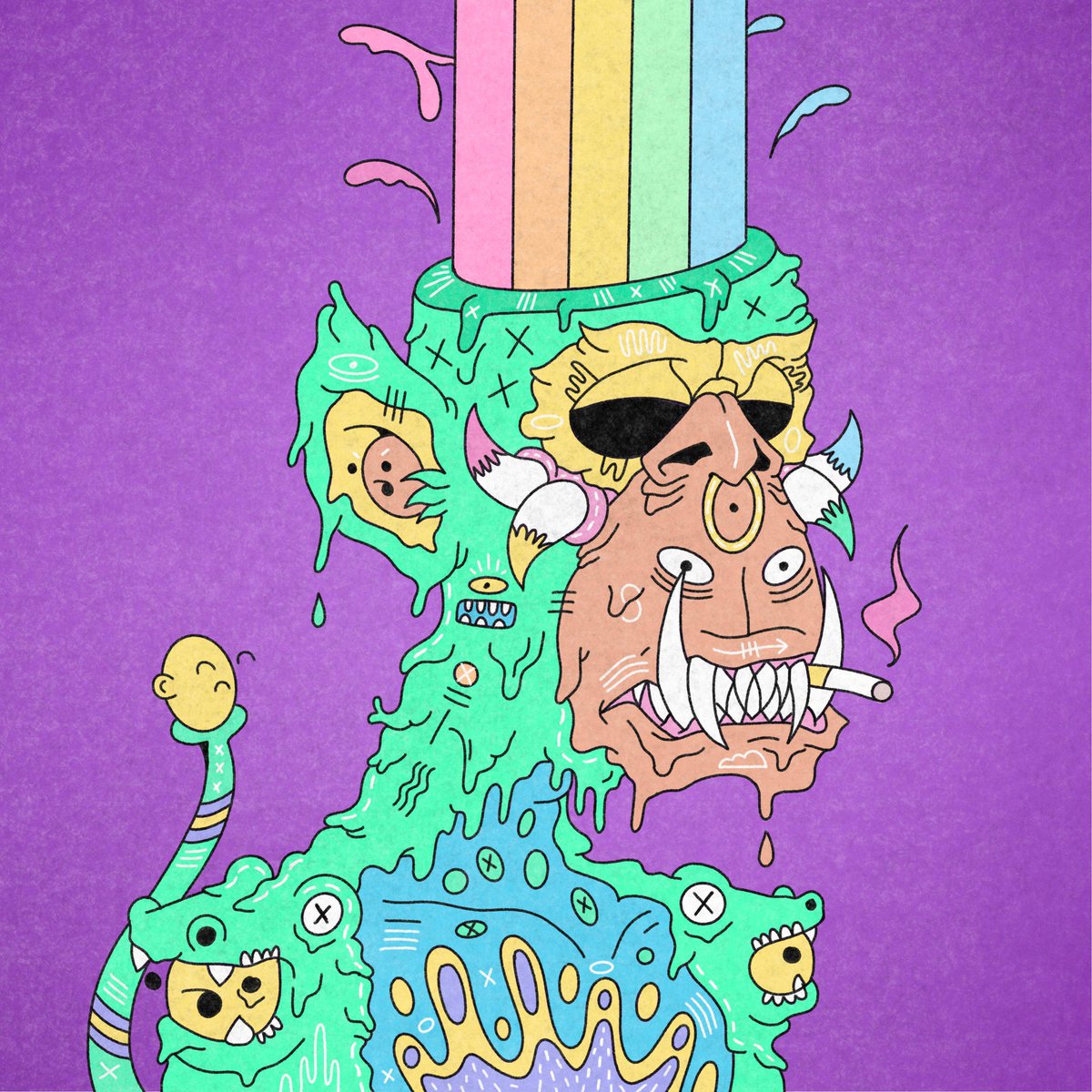 ArmyDad_eth's tweet image. ⚠️OK🌈 for anyone living in a cave that hasn't heard yet 🗣️ @SuperlativeApes is releasing #MutantSlapes 🔜, and only way to GUARANTEE you get a 🧪Serum OR a 🧪WL is to pick up a #SLAPE 🗣️ The floor is .6 and rising but there are SOME BEAUTIFUL #SLAPES  below 1 #ETH  rn🗣️🗣️ 🌈👑