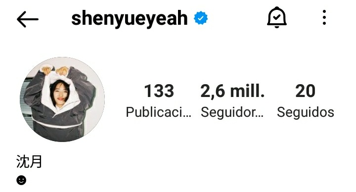 luuabright's tweet photo. Mi niña #Shenyue 💛💛 llegó a los 2.6 millones en instagram, que más gente siga reconociendo tú talento 💛💛 https://t.co/te0js1l2sv