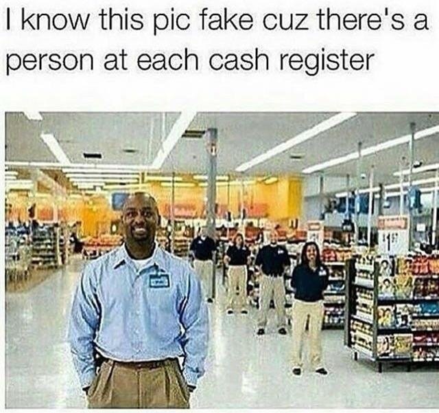 FunnyPantsMcGee's tweet photo. #Walmart #anystore #paypeople https://t.co/8ZDVJPPoN2