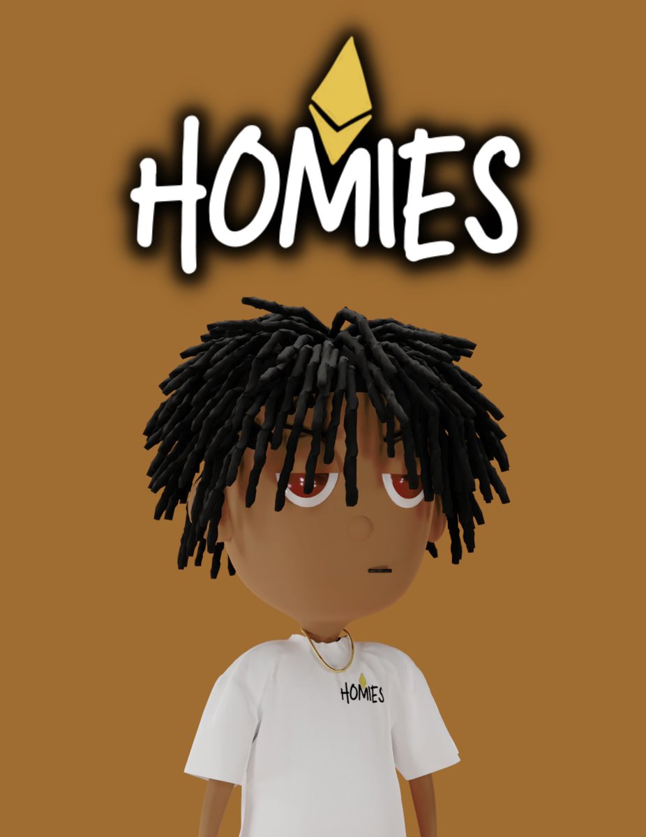 🚨GIVEAWAY🚨
<a href="/HomieGsNFT/">Homie Gs</a>

Giving back to the community🙏🏼

Homie #770 out of the personal vault will get a new owner!

- Like &amp; RT
- Tag 2 of your homies
- Follow <a href="/HomieGsNFT/">Homie Gs</a> and me @BullishHomie 

Winner will be announced in discord in 10 days!: discord.gg/ethhomies
