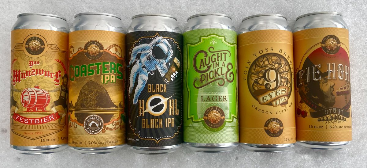 FREE DELIVERY JANUARY!  Order by midnight for next day home delivery: coin-toss-brewing.square.site  Cheers! 🍻🙏👍 #OregonCity #OregonCraftBeer #SupportYourLocalBrewery