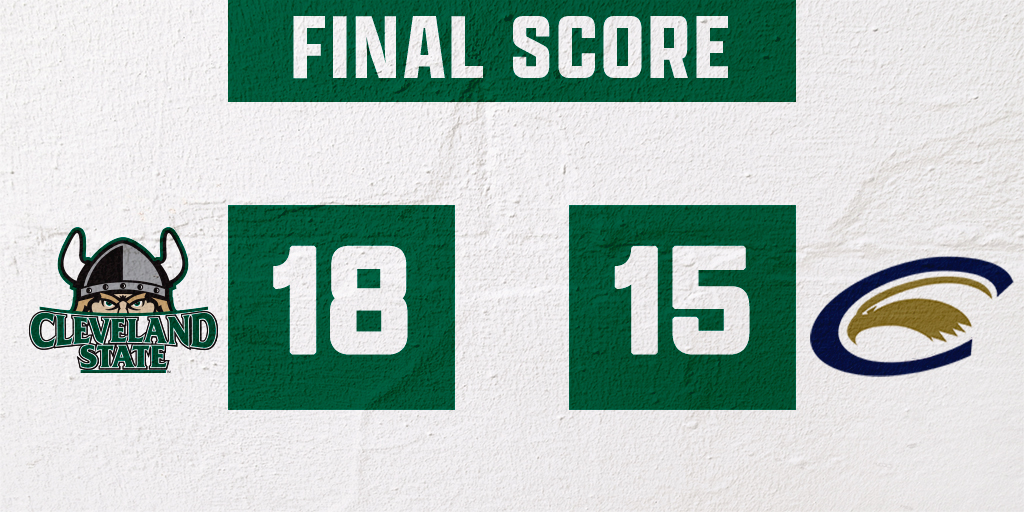 Cleveland State defeats Clarion in MAC action this evening.

The Vikings improve to 5-4 overall and 2-1 in the MAC.