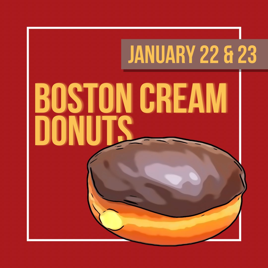 Stop by this weekend for a gluten-free Boston cream donut with your pint of GF beer!
