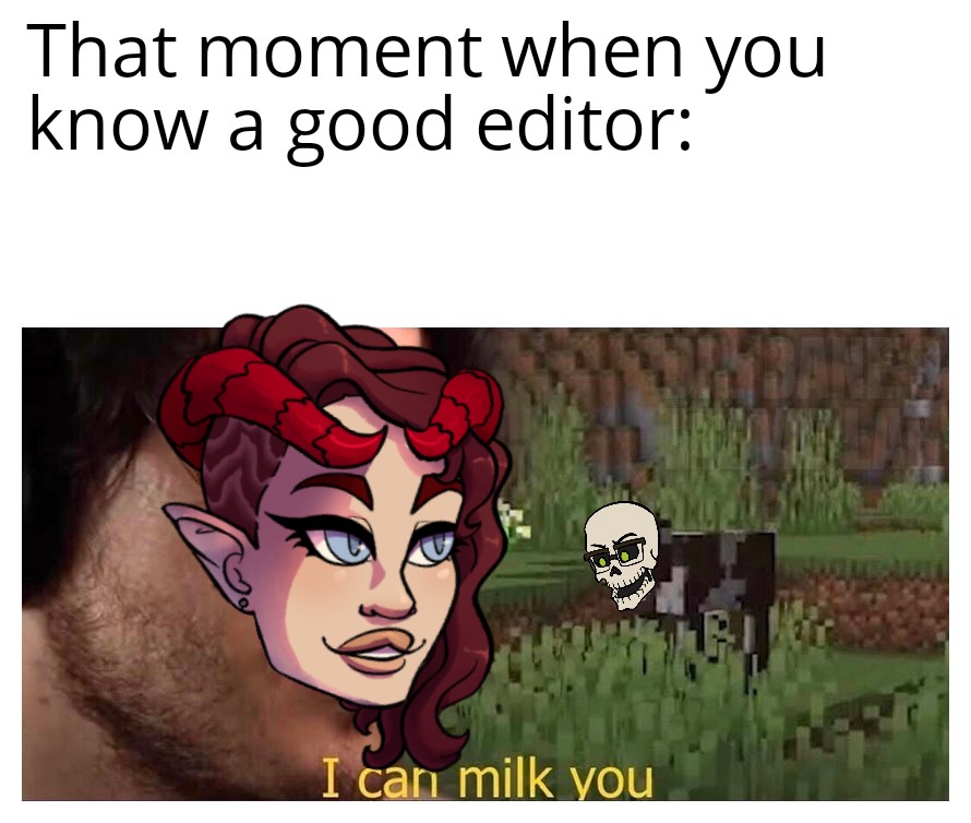 DruexBane's tweet photo. Romance a demon they said. It'll be exciting they said! ❤ 😈 🔥 💀 @TheLadyKil 
#editor #skeleton #soulpact #smallyoutuber https://t.co/Lyfj3DsMU4