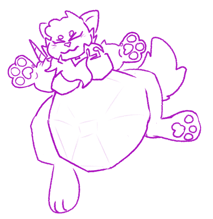 (CW: INFLATION)
Sorry this is a bit out my ordinary stuff, but I felt the need to make Tal 🔵. It tried some soda, turns out it doesn't react well to carbonation