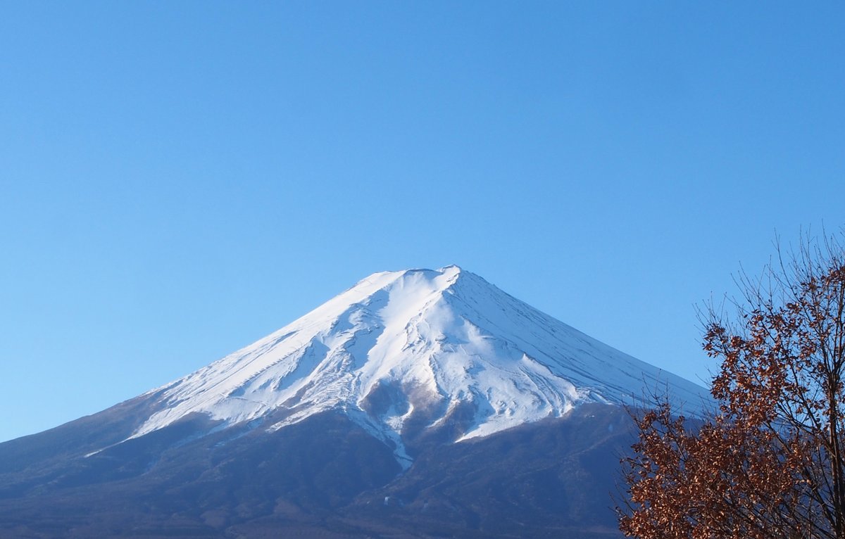 「毎日富士山」2022年1月19日 相変わらずおてんき。 OLYMPUS OM-D E-M5 25mm / F1.7