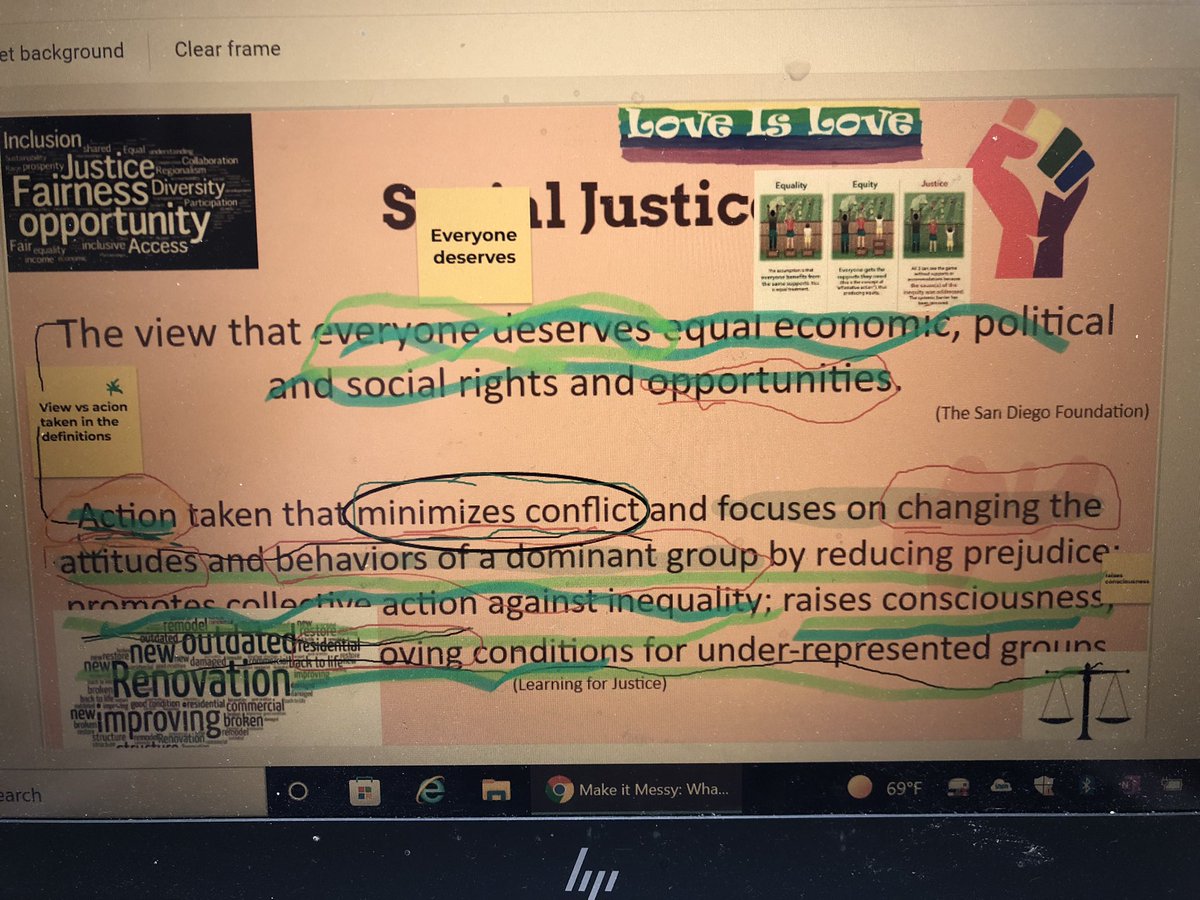 karlyn6's tweet photo. Making it Messy in our inaugural Intro to Social Justice Education course! @AACPSRightStart #AACPSAwesome https://t.co/94OGJIYRNo