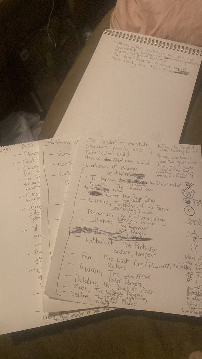 NonNatural20's tweet photo. Planning a D&amp;D Campaign is tough, but you gotta start somewhere https://t.co/5LBdWiLlYS