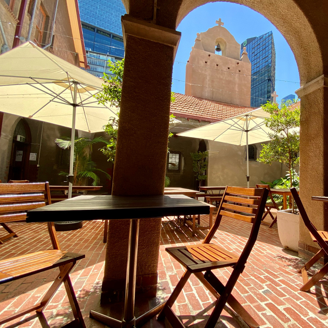 Looking for something to do?  Drop in for a drink at the Mission!
We are open from 12pm everyday - every drink, coffee, bag of chips helps support our work.
We are dog friendly &amp; have plenty of space indoors or out. 
#melbourne
<a href="/cityofmelbourne/">City of Melbourne</a> 
#beergarden
#Thingstodo
#Trending