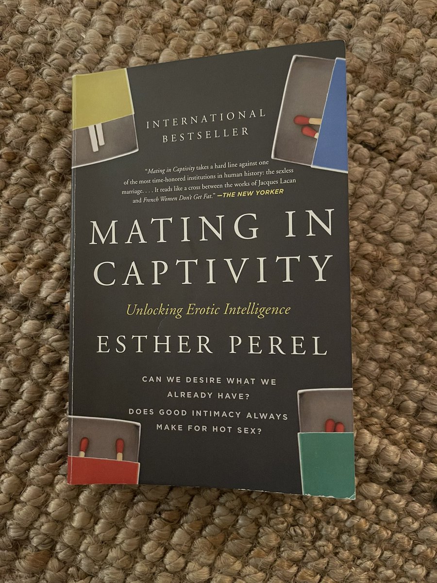 oanablandea's tweet photo. Adding #matingincaptivity to the list of books that have positively enriched my perspectives and given me the awareness to show up better 👏🏻 I can guarantee your relationships will thank you for reading this! https://t.co/KTz0TlpZ0M