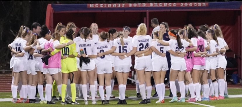wakelandgsoc's tweet photo. Final 2-0 Wakeland vs. cross town rival, Reedy! Goals by @lauren_vacek and @coricochran5. Congrats to our tough D on another shut out!!
💙💪⚽️🧡🔥 #FindAWay https://t.co/sS0RqWSf40
