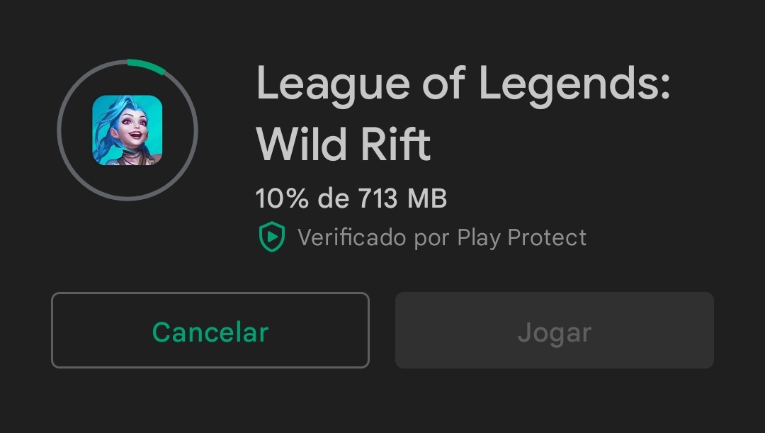 TocaWildRift's tweet image. O patch 3.0 foi o mais leve de todos os outros patch, pesando apenas 713MB