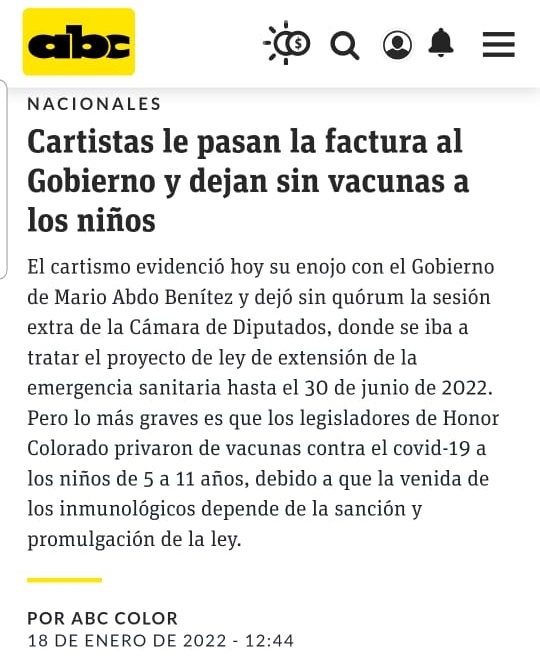 Lachuchisima's tweet photo. @CajaNegraPy El pueblo quiere saber porque HC ordenó dejar sin vacunas a los niños??? Honor colorado dejo a miles de niños sin vacunas https://t.co/9opIeY6ABB